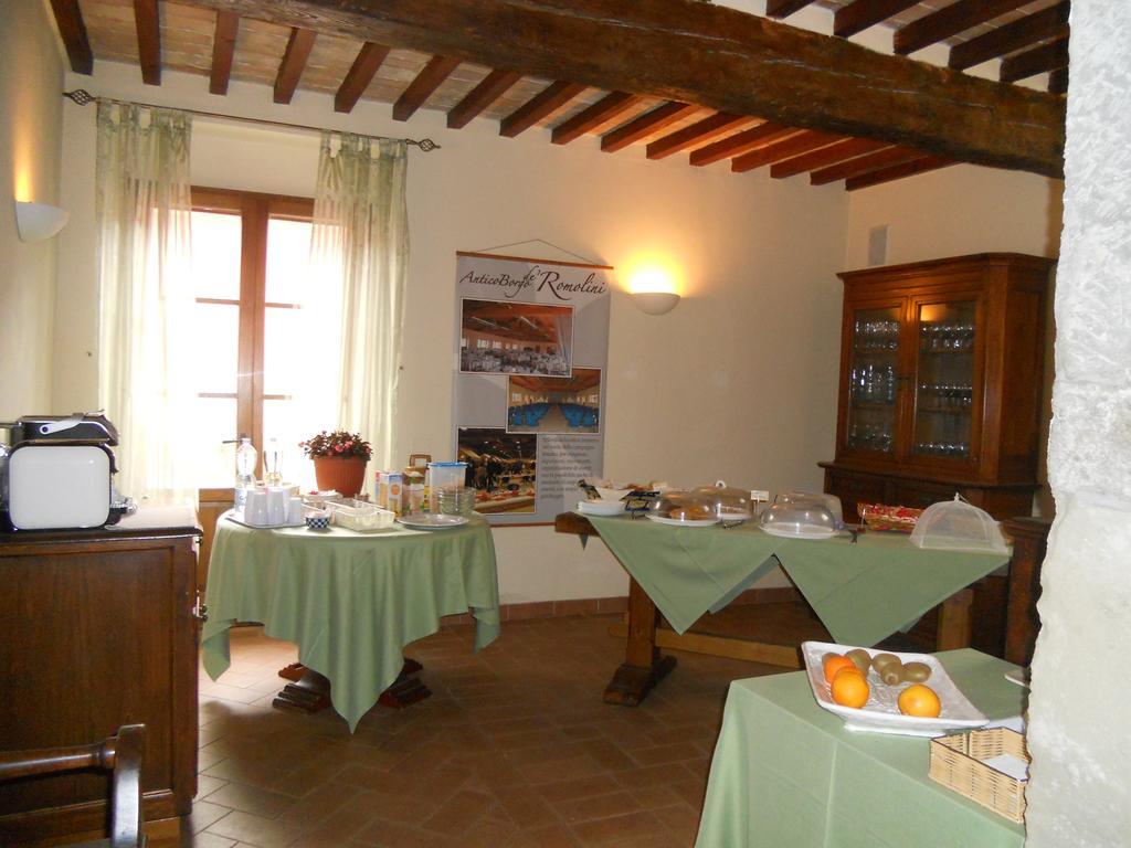 Antico Borgo De Romolini Villa Sansepolcro Eksteriør bilde
